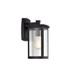 Chloe Lighting CH2S207BK14-OD1 Evie Transitional 1 Light Textured Black Outdoor Wall Sconce 14`` Height