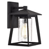 Chloe Lighting CH2S214BK11-OD1 Russell Transitional 1 Light Textured Black Outdoor Wall Sconce 11`` Height