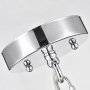Chloe Lighting CH21036CM24-UC6 Solbi Contemporary 6 Light Oil Rubbed Bronze Large Chandelier Ceiling Fixture 24`` Wide