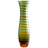 Cyan Design 00075 Large Blue And Orange Chiseled Vase