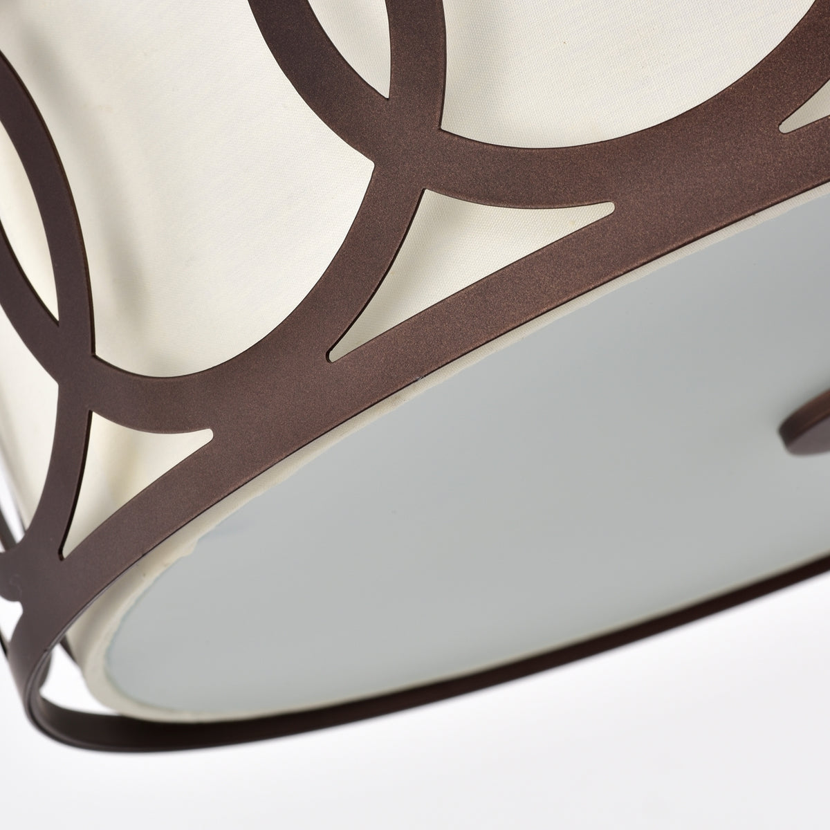 Chloe Lighting CH2S415RB15-SF3 Bronx Transitional 3 Light Oil Rubbed B ...