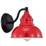 Chloe Lighting CH2D094RD08-WS1 Ironclad Industrial 1 Light Matte Black Indoor Wall Sconce 8`` Wide