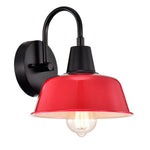 Chloe Lighting CH2D701RD09-WS1 Ironclad Industrial 1 Light Matte Black Indoor Wall Sconce 9`` Wide