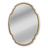 Chloe's Reflection Ch8m803no36-Vov Wood Oval Framed Wall Mirror 36" Height