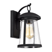 Chloe Lighting CH2S215BK12-OD1 FREYA Transitional 1 Light Textured Black Outdoor Wall Sconce 12
