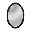 Chloe's Reflection Ch8m007ch34-Vov Contemporary-Style Cherry Finish Oval Wall Mirror 34" Tall