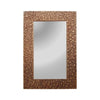 Chloe's Reflection Ch8m012gz36-Vrt Contemporary-Style Rectangle Antique Golden Finish 36"