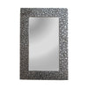 Chloe's Reflection Ch8m012sv36-Vrt Contemporary-Style Rectangle Antique Silver Finish 36"