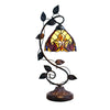 Chloe Lightingch38632av08-Nt1  Adia Victorian Tiffany-Syle Dark Bronze 1 Light Accent Table Lamp 8" Wide