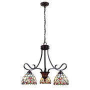 Chloe Lighting Grenville Bronze 3-Light Victorian Mini-Chandelier 25