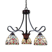 Chloe Lighting CH3T381VB25-DD3 GRENVILLE Bronze 3-Light Victorian Mini-Chandelier 25