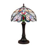 Chloe Lighting Grenville Victorian-Style Dark Bronze 1 Light Table Lamp 12"