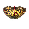 Chloe Lighting Anisoptera Purity Dragonfly-Style 1-Wall Sconce 12" Wide