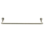 Benzara BM218298 Metal Wall Bar with Holes, Silver