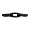 Sagebrook Home 17383-02 28" 3 Wooden Links, Black
