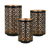 IMAX Worldwide Home Helena Pierced Lanterns - Set of 3