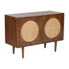Sagebrook Home 17528 Wood, 39" 2-Door Sideboard, Brown Kd