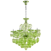 Cyan Design 05205 Bella Vetro Eight Light Chandelier