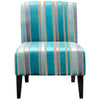 Cyan Design 05267 Ms. Stripy Blu Chair