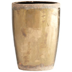 Cyan Design 05419 Large Rosen Planter Ceramic, Bronze