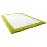 Cyan Design 05792 White and Lime Green Kendal Rug