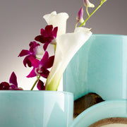 Cyan Design 05873 Medium Turquoise Earth Vase