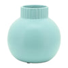 Sagebrook Home 16814-02 Ceramic, 7" Bulbous Vase, Green