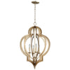 Cyan Design 05971 Small Vertigo Silver Leaf Chandelier