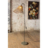 Kalalou CLL2457 Floor Lamp with Rattan Shade