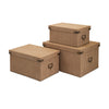 Imax Worldwide Home Corbin Storage Boxes - Set of 3