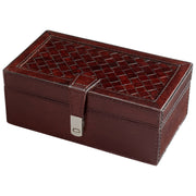 Cyan Design 08047 Leather and Wood Container