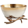 Cyan Design 08133 Large Antler Anchored Bowl