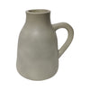 Sagebrook Home 18702-01 Terracotta, 8" Vase with Handle, Sage Green
