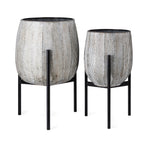 IMAX Worldwide Home Taylor Planters - Set of 2