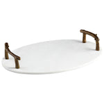 Cyan Design 09268 Marble Woods Tray