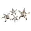 IMAX Worldwide Home Cortland Silver Starfish - Set of 4