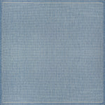 Couristan Recife Saddlestitch 8'6" X 8'6" Square Indoor/Outdoor  Transitional Rug