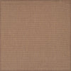 Couristan Recife Saddlestitch 7'6" X 7'6" Square Indoor/Outdoor  Transitional Rug