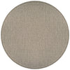 Couristan Recife Saddlestitch 8'6" X 8'6" Round Indoor/Outdoor  Transitional Rug