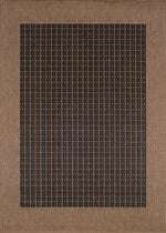 Couristan Recife Checkered Field 2'3" X 11'9" Runner Indoor/Outdoor  Transitional Rug