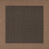 Couristan Recife Checkered Field 7'6" X 7'6" Square Indoor/Outdoor  Transitional Rug