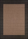 Couristan Recife Checkered Field 7'6" X 10'9"  Rectangular Indoor/Outdoor  Transitional Rug