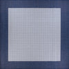 Couristan Recife Checkered Field 7'6" X 7'6" Square Indoor/Outdoor  Transitional Rug