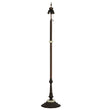 Meyda Lighting 10117 62"H Mahogany Bronze 3 Light Floor Lamp Base