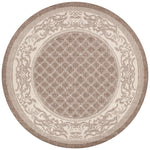 Couristan Recife Garden Lattice 7'6" X 7'6" Round Indoor/Outdoor  Transitional Rug