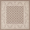 Couristan Recife Garden Lattice 8'6" X 8'6" Square Indoor/Outdoor  Transitional Rug