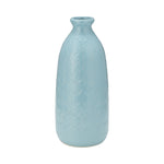 Sagebrook Home 17931-02 Ceramic, 12" Circles Vase, Aqua Haze