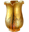 Meyda Lighting 102418 4" Wide Golden Tulip Lamp Shade