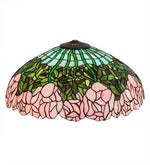 Meyda Lighting 10337 22" Wide Tiffany Cabbage Rose Lamp Shade