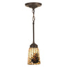 Meyda Lighting 104974 4.5" Wide Pine Barons Mini Pendant